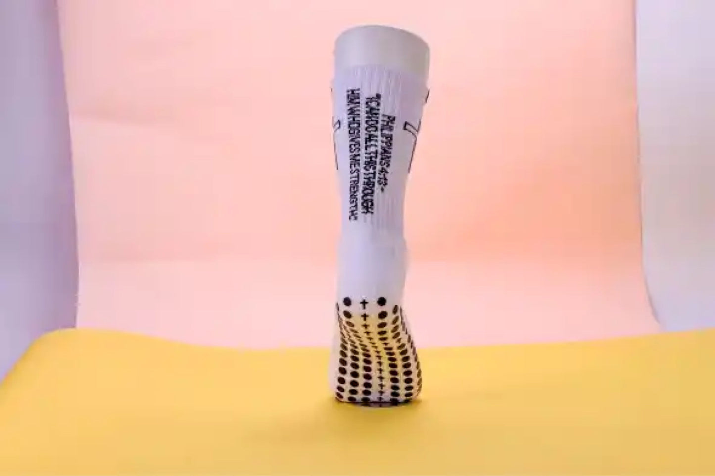 ❌SOLD OUT❌ Glory To God Grip Socks White OG’S