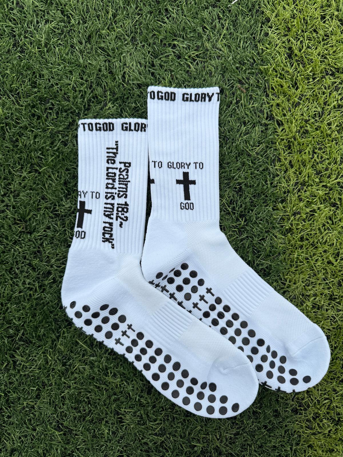 Glory To God Grip Socks 3.0