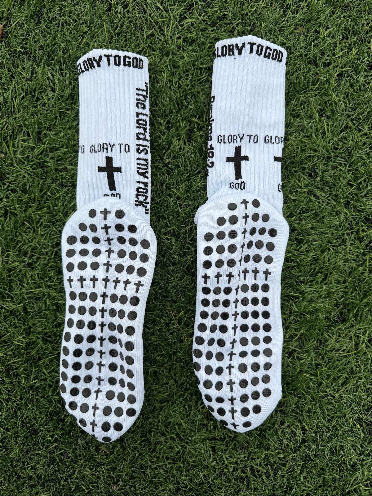 Glory To God Grip Socks 3.0