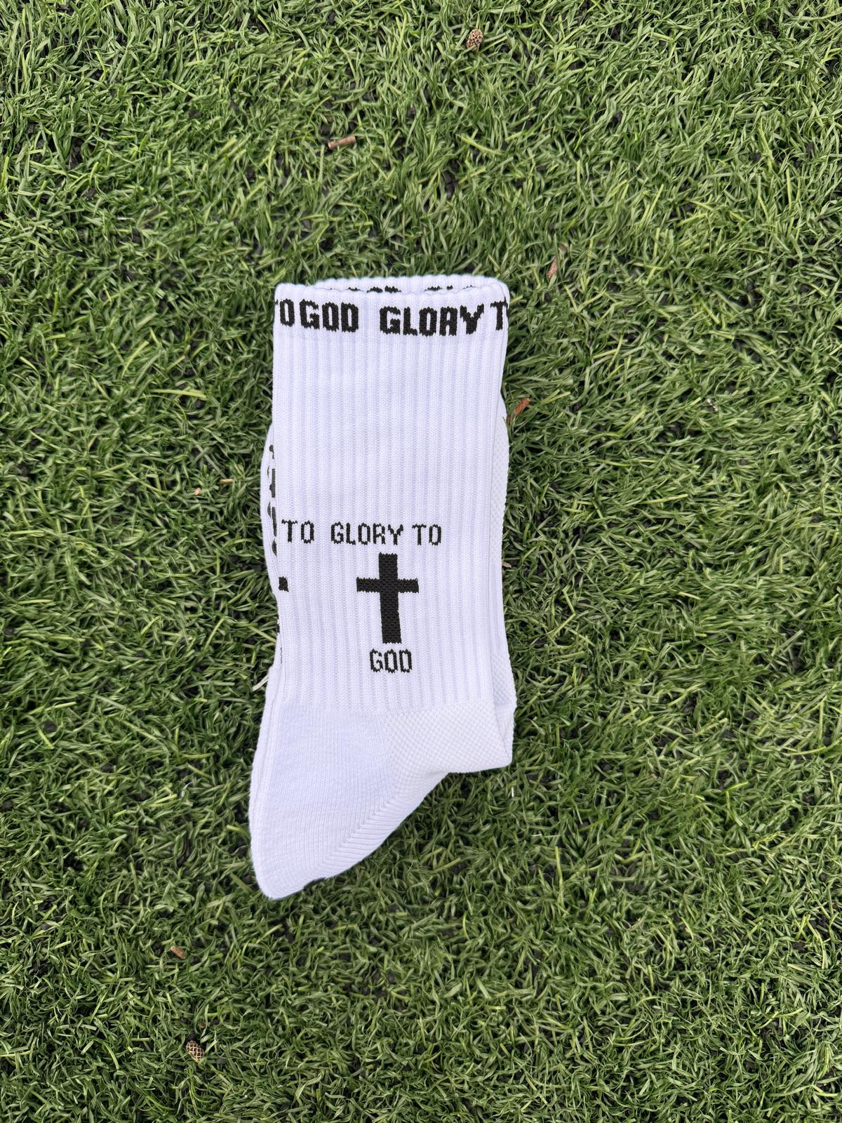 Glory To God Grip Socks 3.0